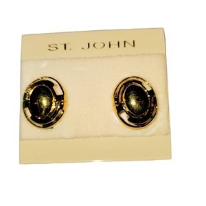 Vintage St. John Clip-on Earrings